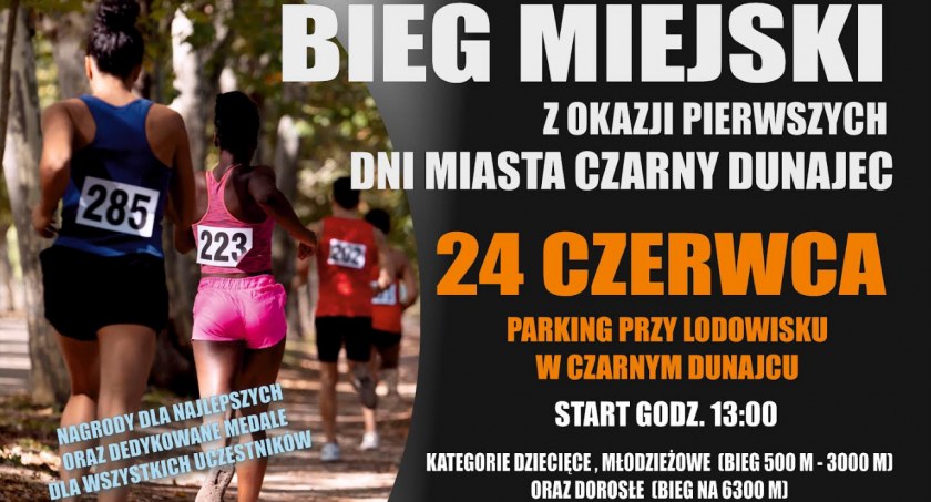 Bieg Miejski w ramach Dni Miasta Czarny Dunajec