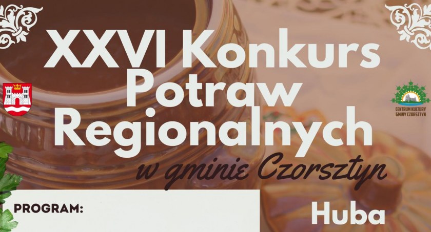 Zaproszenie na XXVI Konkurs Potraw Regionalnych 
