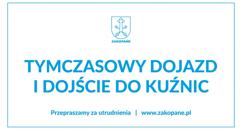 Zmiana organizacji ruchu w Zakopanem - Kuźnice