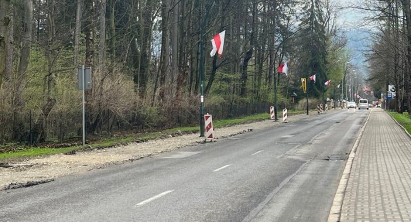 Utrudnienia związane z remontem jezdni na ul. Chałubińskiego w Zakopanem