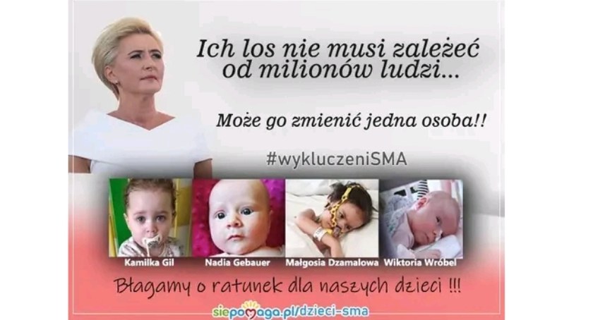 Kamilka Gil SMA/ List otwarty do Pierwszej Damy RP
