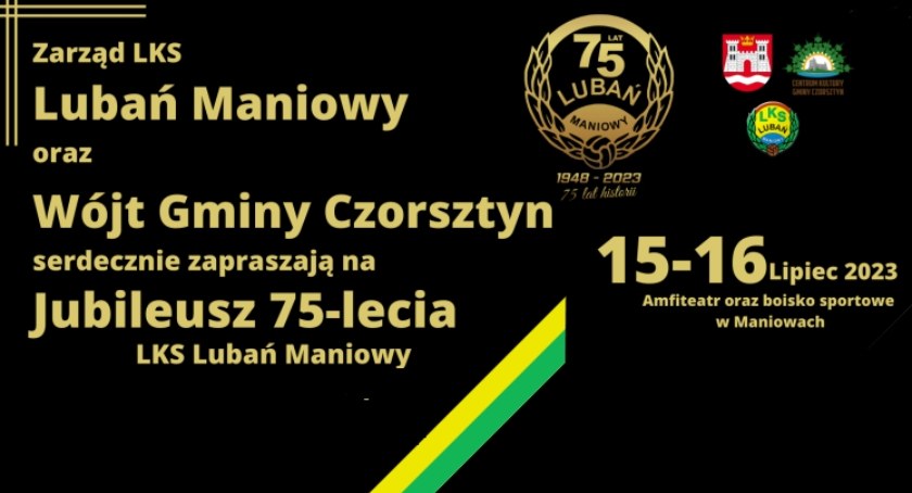 Jubileusz 75-lecia LKS Lubań Maniowy