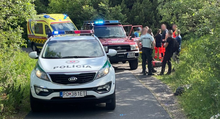 Na górskiej ścieżce rowerowej zginął mieszkaniec Jurgowa