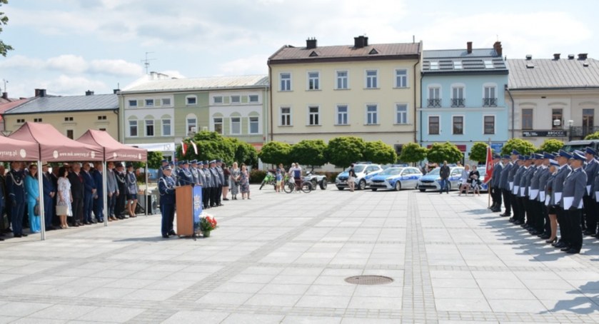  Uroczyste obchody z okazji Święta Policji w Nowym Targu