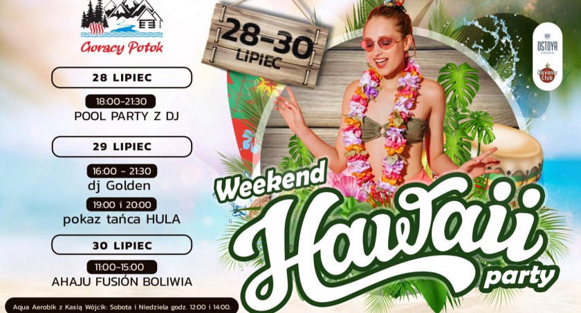Hawaii party w Gorącym Potoku