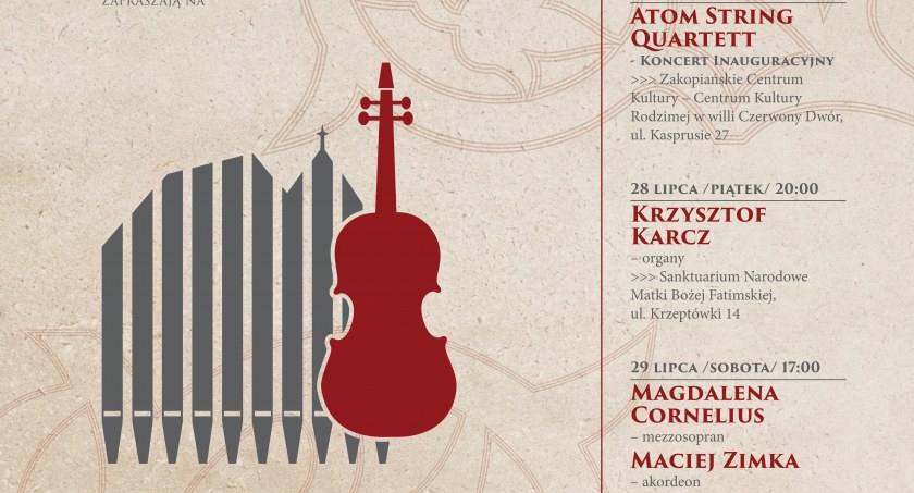 Międzynarodowy Festiwal Muzyki Organowej i Kameralnej im. Wacława Geigera - 22 lipca – 5 sierpnia 2023 r.