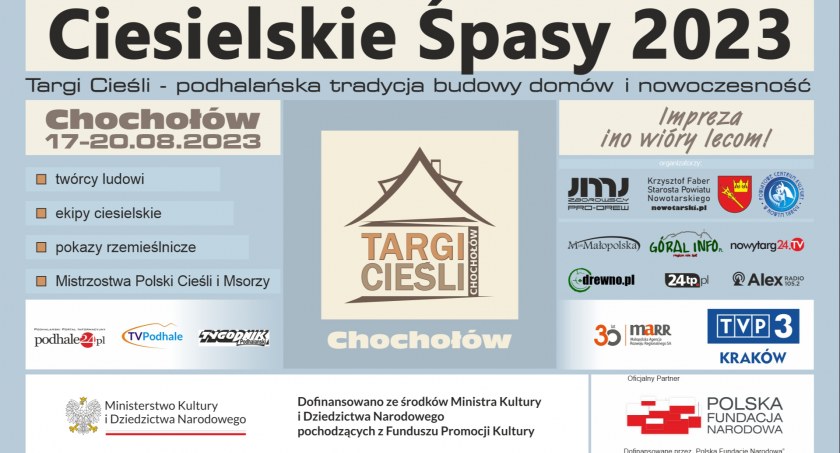 IV Międzynarodowe Targi Cieśli oraz Ciesielskie Śpasy