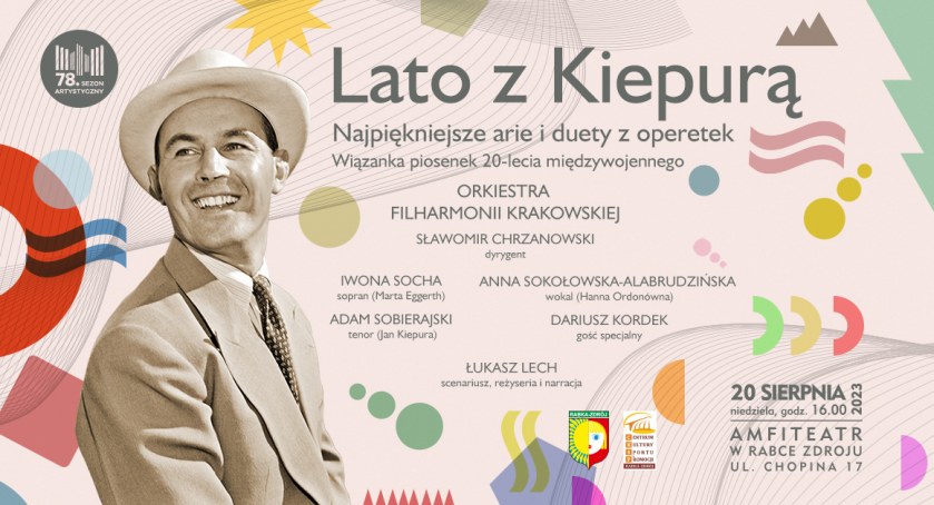 „Lato z Kiepurą” - Orkiestra Filharmonii Krakowskiej w Rabce-Zdroju