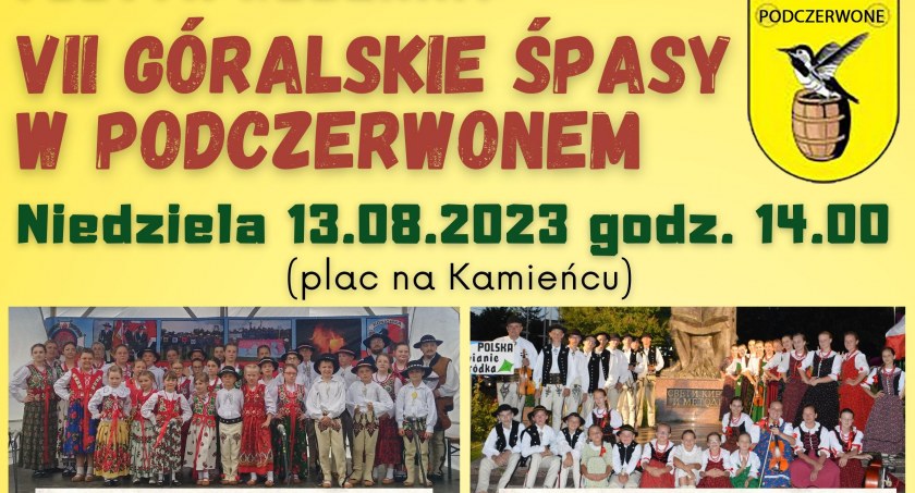 VII Góralskie Śpasy w Podczerwonem - dobra zabawa gwarantowana