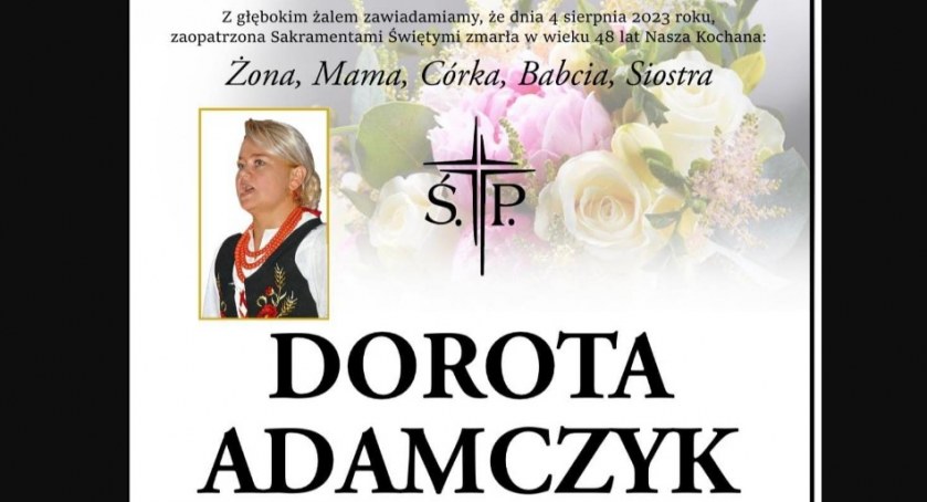 Zmarła Dorota Adamczyk, znana regionalistka z Szaflar