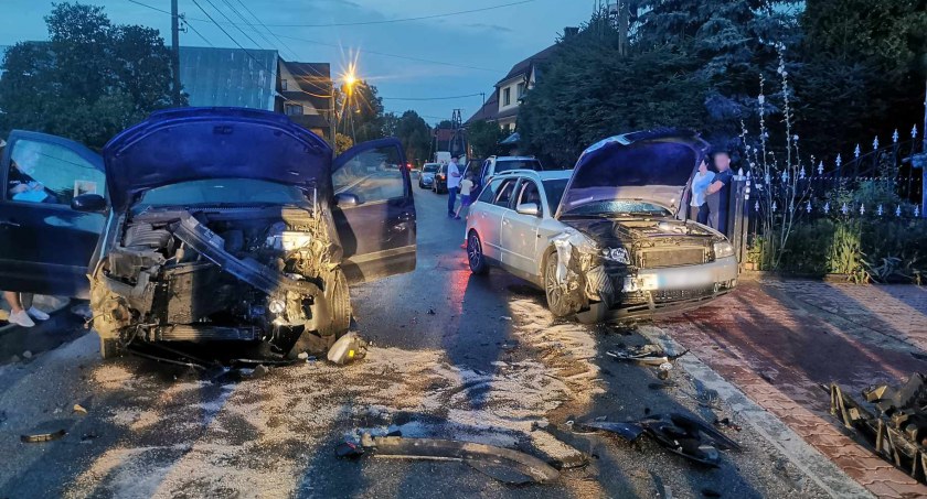 Groźne zderzenie w Białym Dunajcu