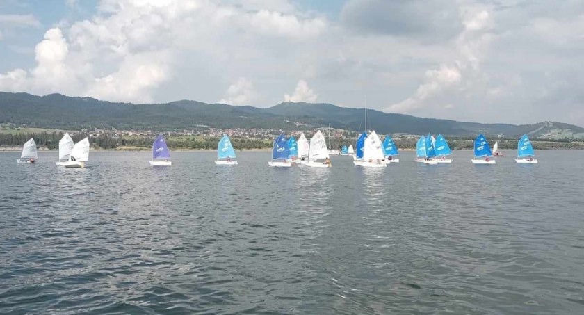 Regaty Optimist Cup na Jeziorze Czorsztyńskim / fot. organizator