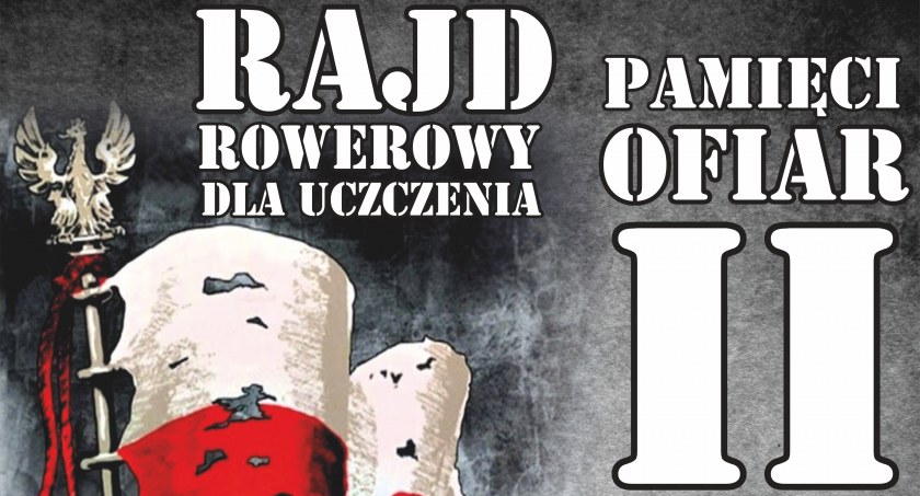 Rowerowy rajd pamięci o ofiarach II wojny światowej