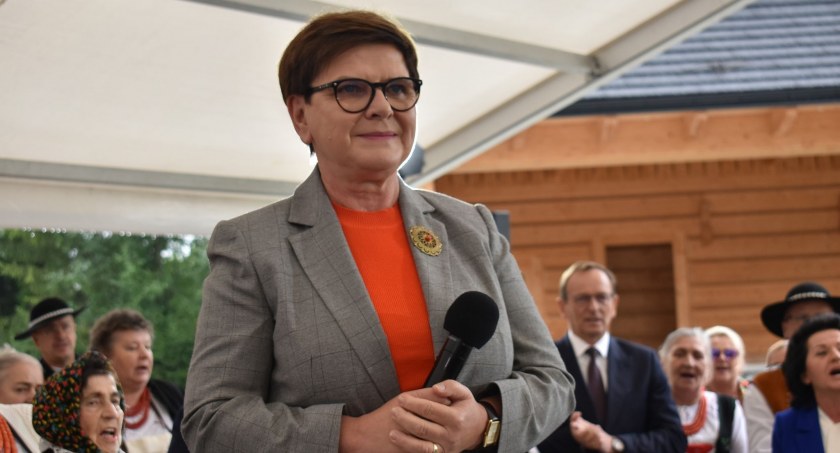 Beata Szydło odwiedziła Poronin