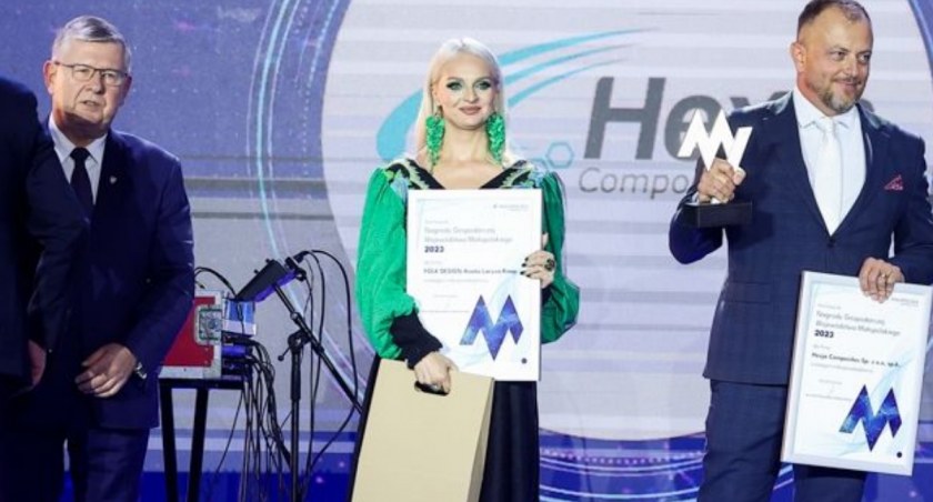Wyróżnienie dla nowotarskiej projektantki Anety Larysy Knap podczas forum gospodarczego w Krynicy