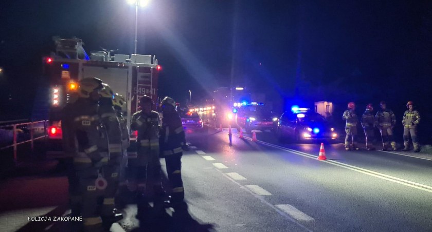 Pieszy miał ok.3 promile alkoholu - policja podaje szczegóły wczorajszego potracenia -
