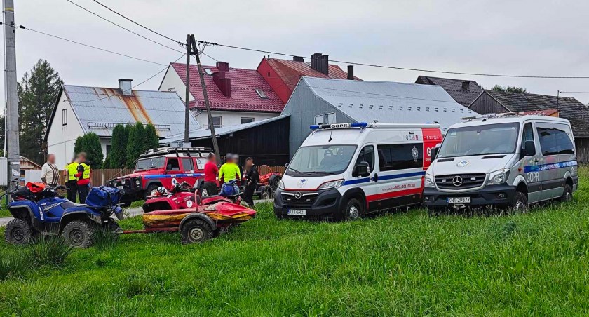 Szybka akcja poszukiwawcza w Ostrowsku - istniało zagrożenie życia