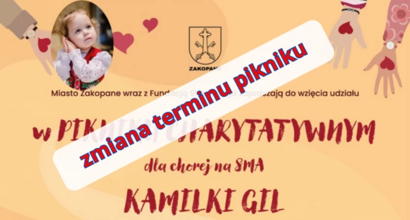 Piknik charytatywny dla Kamilki Gil w Zakopanem