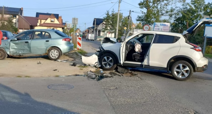 Zderzenie ma skrzyżowaniu nieopodal żłobka i przedszkola