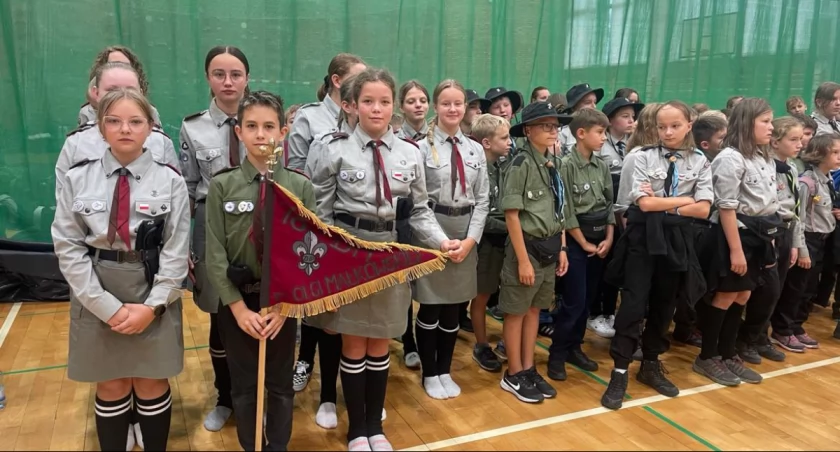 Harcerze z Hufca Podhalańskiego na Inauguracji Roku Harcerskiego w Andrychowie