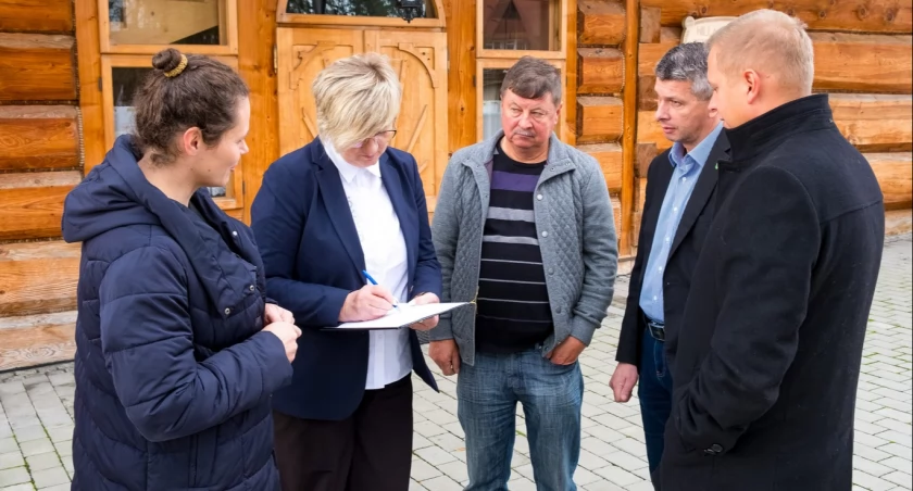  Prace konserwatorskie w zabytkowym budynku „Wańkówka”