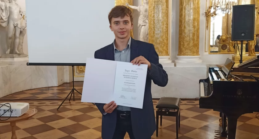 Kacper Błachut stypendystą Programu Zdolni