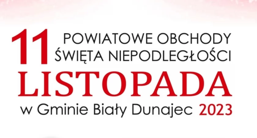 Powiatowe Obchody Święta Niepodległości w Gminie Biały Dunajec