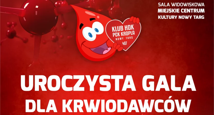 Koncert Galowy dla krwiodawców z okazji 10-lecia powstania Klubu Honorowych Dawców Krwi 