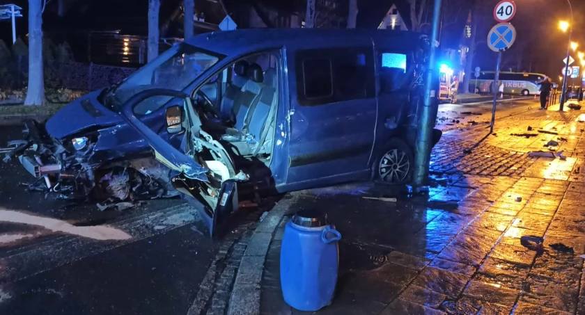 Wypadek w centrum Zakopanego 