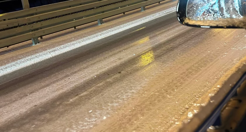 Trudne warunki drogowe na Podhalu - apel do turystów