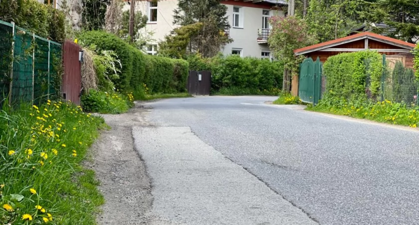  Ul. Szkolna w Zakopanem zamknięta