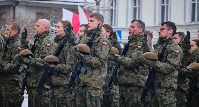 Przysięga wojskowa małopolskich „terytorialsów” w Nowym Targu