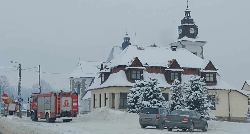 Pożar na plebanii