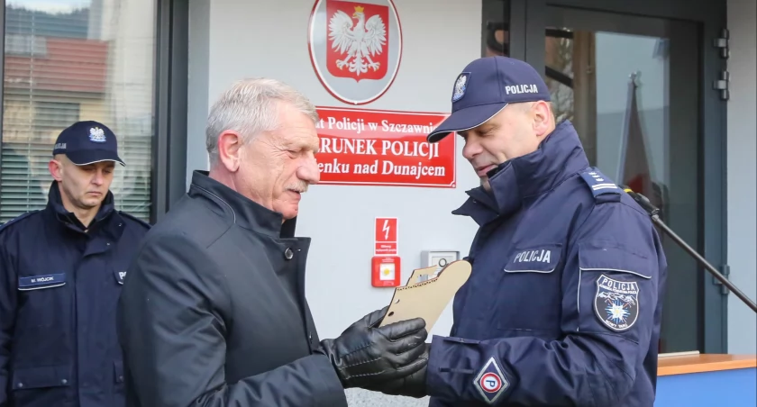 Nowa siedziba policji w Krościenku nad Dunajcem
