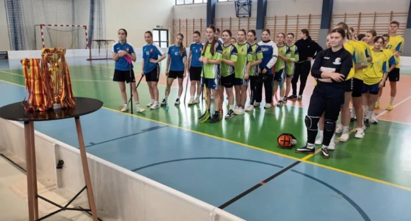 Małopolska Licealiada  w  unihokeju  dziewcząt              