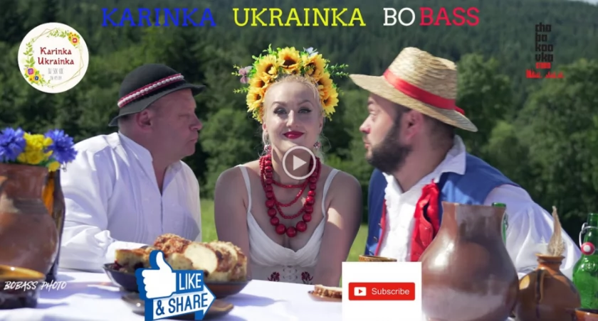 Klip o charakterze biesiadnym Kariny i Bobassa