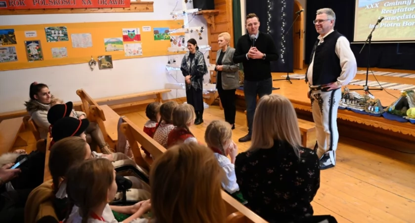 XXX Gminny Przegląd Młodych Recytatorów i Gawędziarzy im. Piotra Borowego w Lipnicy Wielkiej