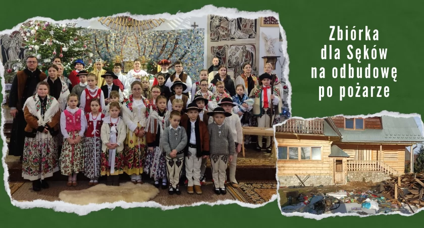 Charytatywne jasełka “Na gazdówce u Józefa i Maryi” w Koniówce