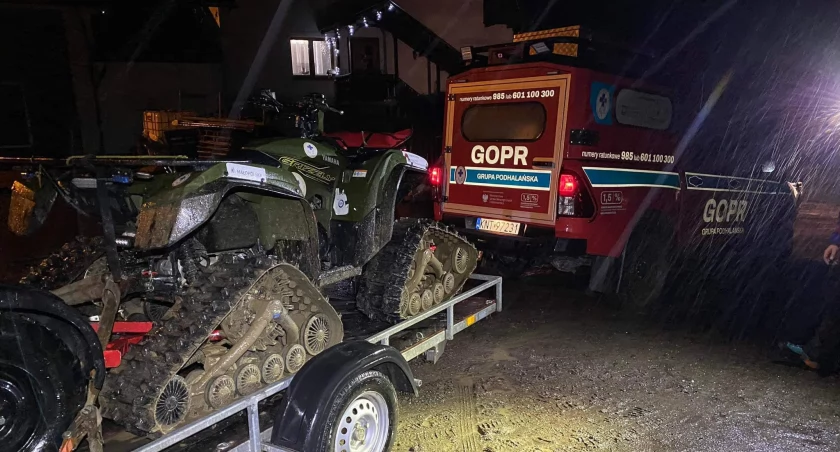 Nocna akcja ratowników GOPR