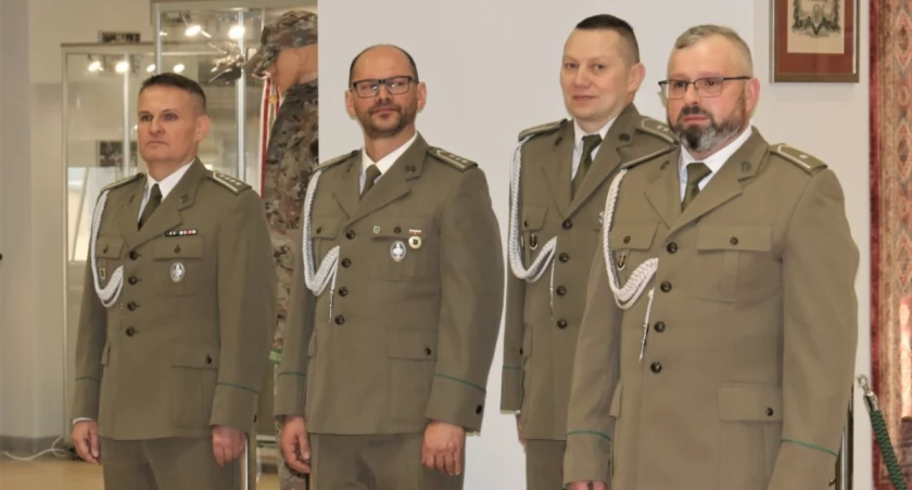 Pożegnanie czterech funkcjonariuszy Straży Granicznej z Zakopanego