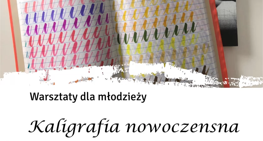 Warsztaty kaligrafii nowoczesnej w Muzeum Drukarstwa w Nowym Targu