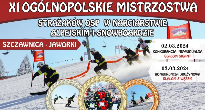 Trwają zapisy na XI Ogólnopolskie Mistrzostwa Strażaków OSP w Narciarstwie Alpejskim i Snowboardzie