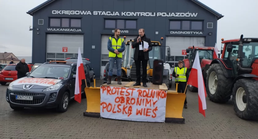 Protest podhalańskich rolników - 