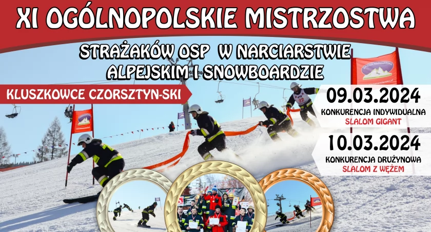 Zmiana terminu i miejsca Mistrzostw OSP w Narciarstwie i Snowboardzie - trwają zapisy