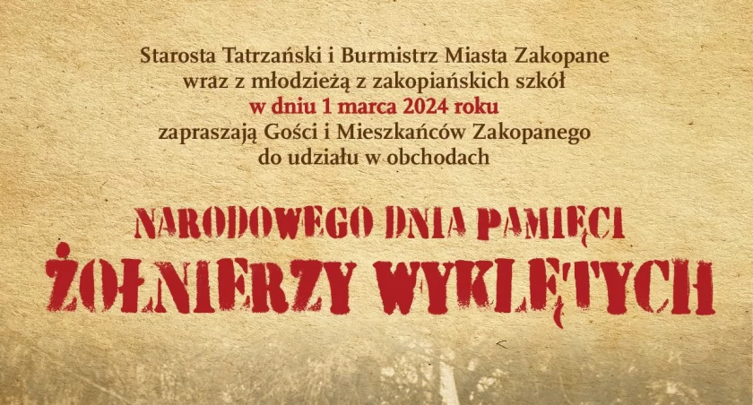 Dzień Pamięci Żołnierzy Wyklętych