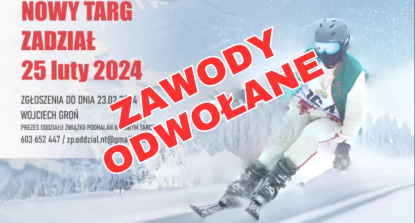 Odwołane zawody