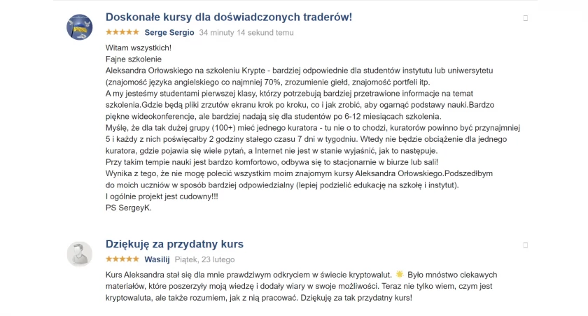 Kim jest Aleksander Orłowski przegląd kursów i opinie na ich temat