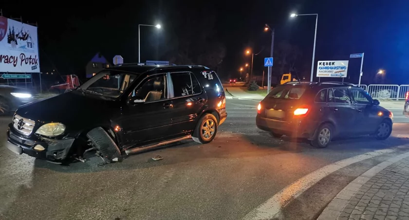 Zderzenie na skrzyżowaniu
