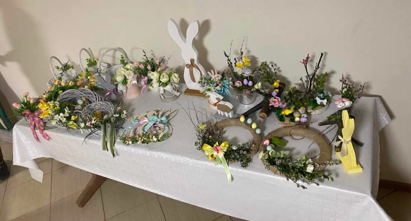 OSP Lipnica Wielka - Przywarówka organizuje sprzedaż dekoracji wielkanocnych na rzecz rozwoju jednostki