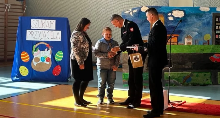 Młody bohater z Raby Wyżnej wyróżniony za bohaterską postawę